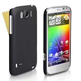 Schwarz Harte R�ckseite Hybride Schutzh�lle F�r HTC Sensation XL Mit Displayschutzvon "Yousave"