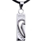 Left Half Heart Stainless Steel Necklaces Pendant For Men