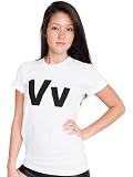 American Apparel Unisex Helvetica Alphabet T-Shirt