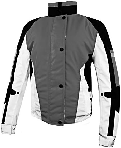 Snow Master Womens Blizzard Insul Tex Gray Snowmobile Jacket - Medium