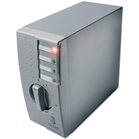 Dr. Bott's MoniSwitch Pro DVI DL 4 Port KVM switch for DVI+USB 1109-MSPD, KVM Switches, KVM