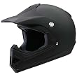 Scorpion Solid Youth VX-9 Motocross Motorcycle Helmet - Matte Black
