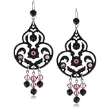 TARINA TARANTINO Classic Jet&Pink Chandeli