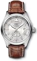 IWC Spitfire Pilot UTC Steel Brown Mens Watch IW325110