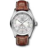 IWC Spitfire Pilot UTC Steel Brown Mens Watch IW325110 by IWC