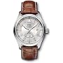 IWC Spitfire Pilot UTC Steel Brown Mens Watch IW325110