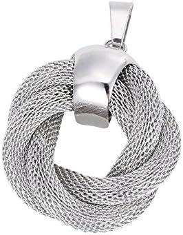 Spiral Flower Shape Fashionable Titanium Steel Charm Jewelry Set (Jewelry Set Series-ks36621-thx)
