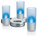 Philips Imageo CandleLights, LED Kerzen, 3er Set, blau, 6910835PH