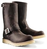 Men's Red Wing ENGINEER 11" Work Boots BROWN 13 D