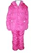 Girls and Toddler Pulse Puffer Bundle 2pc Set Snowsuit, Ski Snowboard Coat Jacket and Bibs, Purple or Hot Pink Sizes 2T 3T 4T and 4/5 6 7 Snow Suit