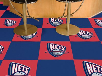 New Jersey Nets Carpet Tiles 18
