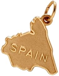Rembrandt Charms Spain Charm, 10K Yellow Gold