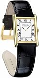 Raymond Weil Watches Raymond WeilTradition 18K Gold Plated Case, White Dial, Roman Numerals Strap M en's Watch