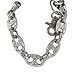 NEW THICK SILVER STYLE JEAN WALLET CHAIN TWISTED METAL PUNK ROCK Image