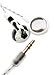 Stylz Earphones Cow Print Style