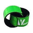 Vedante Super Reflective Pop Bands (Pair), Unpackaged (Green, Medium)