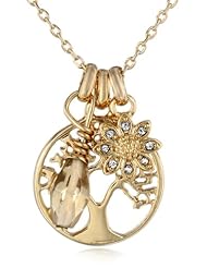 Fossil Cluster Necklace, 18"