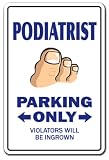 PODIATRIST ~Sign~ toes toe feet doctor nails gross gift