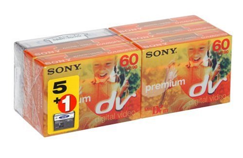 Buy Sony 5 Pack 60 min DVM Premium with Free Head Cleaner online at Discounted New and Used prices. Delivered to your door with Childrens Toyshop.com