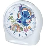 CREPHA｜Disney (ディズニー) 目覚し時計 DIA-5514-8ST スティッチ 電子音アラームクロック