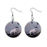 Jack Terrier Pirate Dog Earrings Limited Edition Art Jewelry