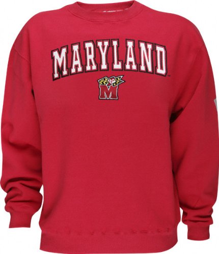 Buy Maryland Terrapins Automatic Fleece Crewneck Sweatshirt