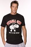 100% Cotton T-Shirt Printed with Bad to the Bone design.