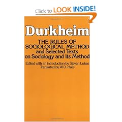 The Rules of Sociological Methods