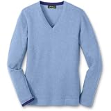 Cotton/Cashmere V-Neck Sweater