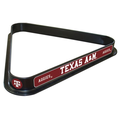 Buy NCAA Texas A&M Billiard Ball Triangle Rack
