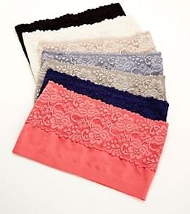 Coobie Women's Strapless Lace Bandeau