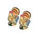 Churchill China Thanksgiving Turkey Full Color Salt and Pepper Set