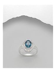 CZ Ring In 92.5 Sterling Silver
