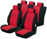 Zoom Produkt-Bild: Autositzbezug Set Corner grau-rot von Walser mit CLIX III