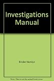 Investigations manual