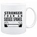 Mug White " STRONGER THAN A Sussex Spaniel " Dogs