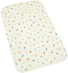 Carters Keep Me Dry Flannel Bassinet Pad, Ecru