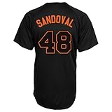 MLB San Francisco Giants Pablo Sandoval #48  Replica Batting Practice Home Jersey