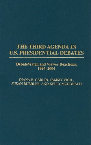 The Third Agenda in U.S. Presidential Debates: DebateWatch and Viewer Reactions, 1996-2004 (Praeger Series in Political Communication (Hardcover))
