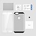 iPhone 6 / 6s Case & Screen Protector Combo, Anker Bumper Case and Tempered Glass Screen Protector for iPhone 6 / 6s , Full Protection (Sliver)
