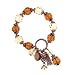 Brianna Collection Amber Hues Stretch Bracelet