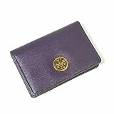 (トリーバーチ)Tory Burch ロゴプレート付き カードケース PURPLE DREAM(パープル) 並行輸入品