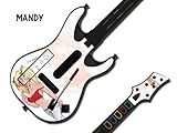 Protective skins for Guitar Hero 4 "World Tour" Guitar, fits Nintendo Wii - ....