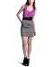XOXO Junior's Melody Pleated 2-Fer Career Dress,Grey,0