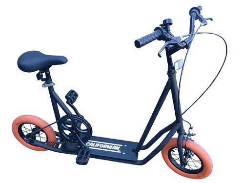 スケーターバイク Californian カリフォルニアン SKATER BIKE  マットブラック・オレンジ
