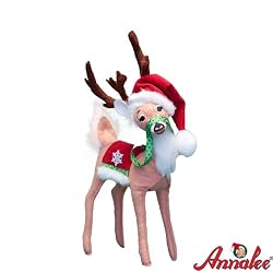 12" Corduroy Reindeer By Annalee