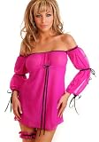 Daisy Corsets DAISY-1266 Be My Goddess Babydoll (As Shown;One Size)