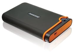 Transcend StoreJet 25 Mobile 160 GB USB 2.0 Portable External Hard Drive TS160GSJ25M