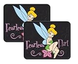 A Set of 2 Molded 14 x 17 Utility Mat - Disney Tinkerbell Fearless Flirt