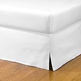 White Isabel Matelasse Bed Skirt - King White Isabel Matelasse Bed Skirt - King